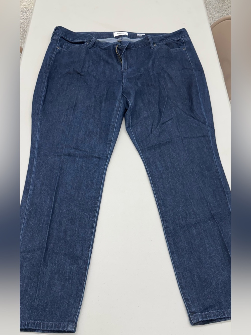 Sonoma Women's Skinny Jeans in Dark Blue Denim